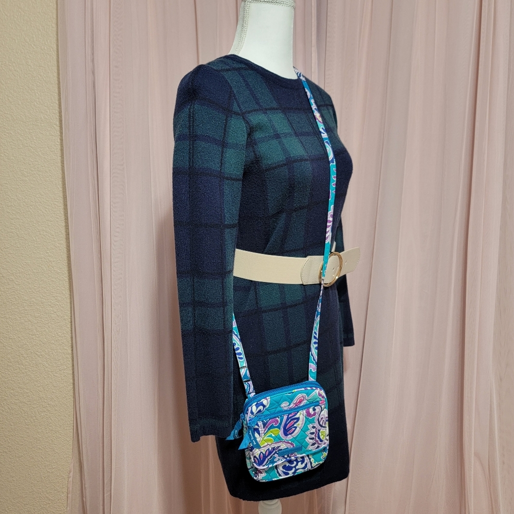 🔥SALE🔥 Vera Bradley Waikiki Paisley crossbody Bag mini hipster bag women